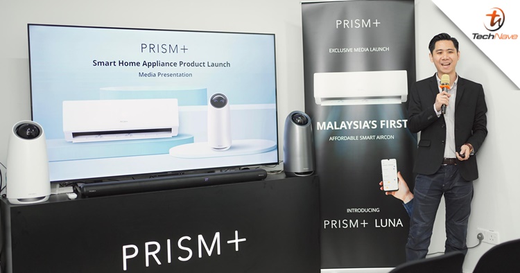 Eric Kam, PRISM+ Country Director launching the Luna Smart Air Conditioner System and Aura Smart Air Purifier .jpg