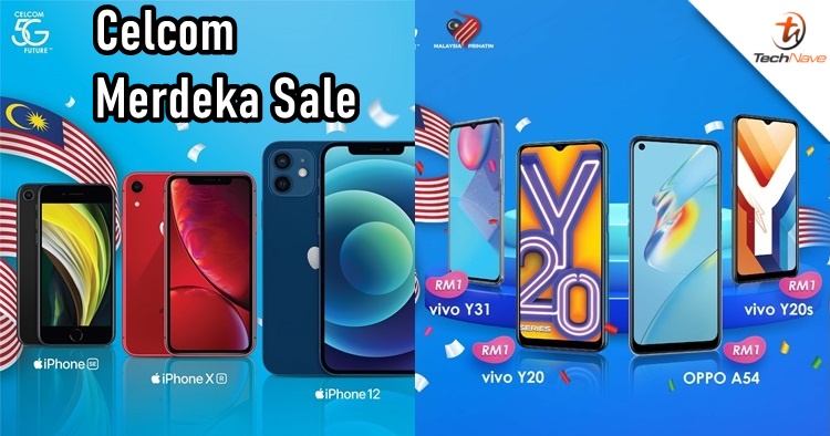 Celcom Merdeka Sale now offering RM1 devices and savings up to RM2200 for selected iPhones