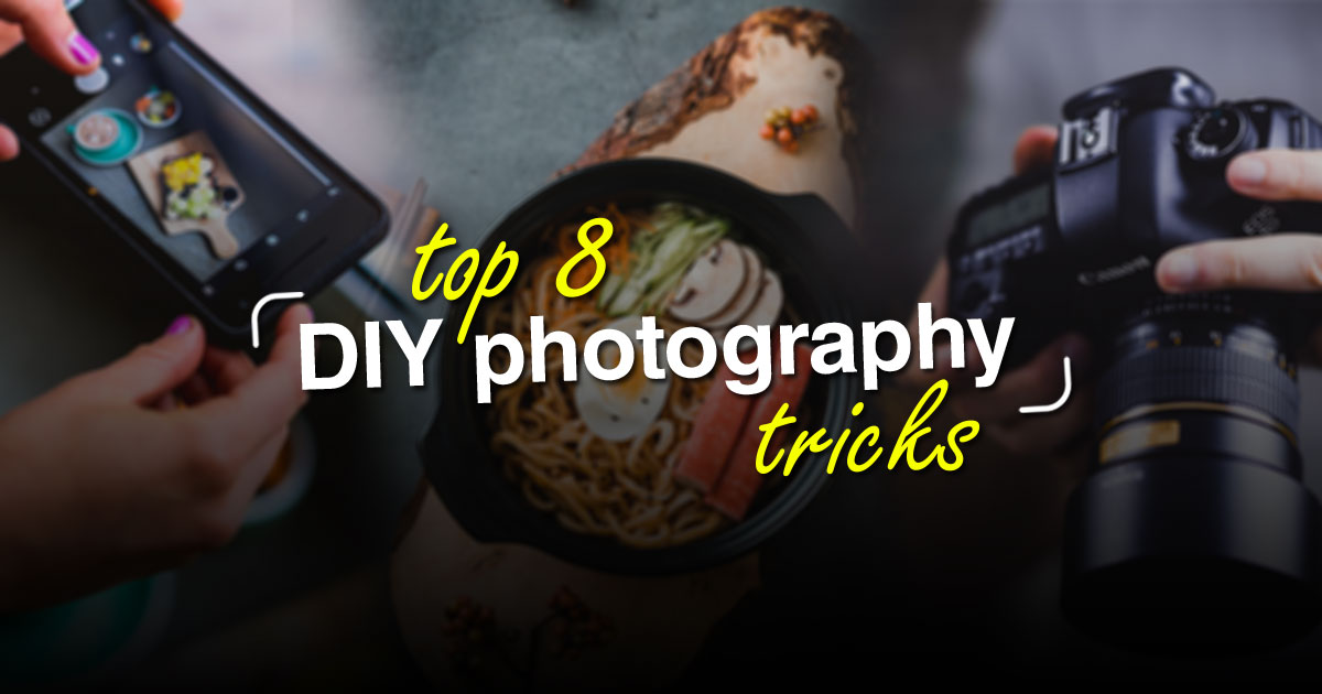 Photographer protips: 8 DIY photography tricks you can do at home