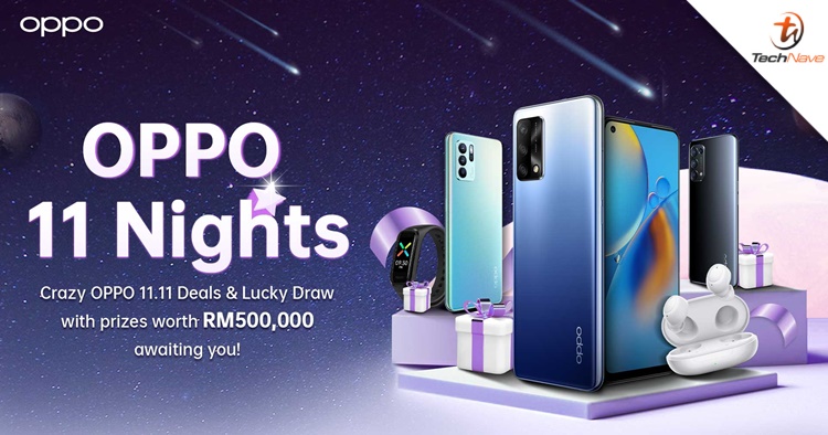 OPPO 11.11 Nights sales begins on 1 November with prizes worth RM500,000