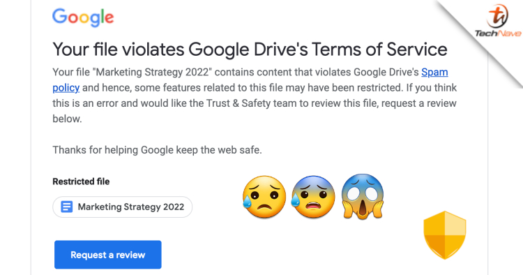 Google Drive may lock your files if they violate abuse program policies and what to do about it