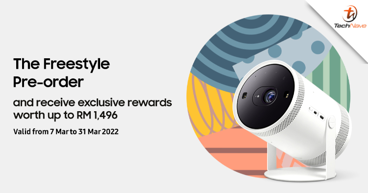 Samsung The Freestyle projector Malaysia pre-order: get exclusive rewards worth up to RM1496