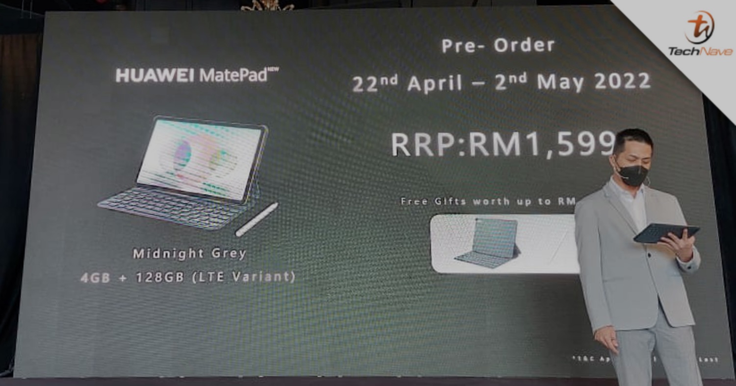 HUAWEI MatePad 10.4 Malaysia release: 10.4-inch 2k display and Kirin 710A CPU at RM1599