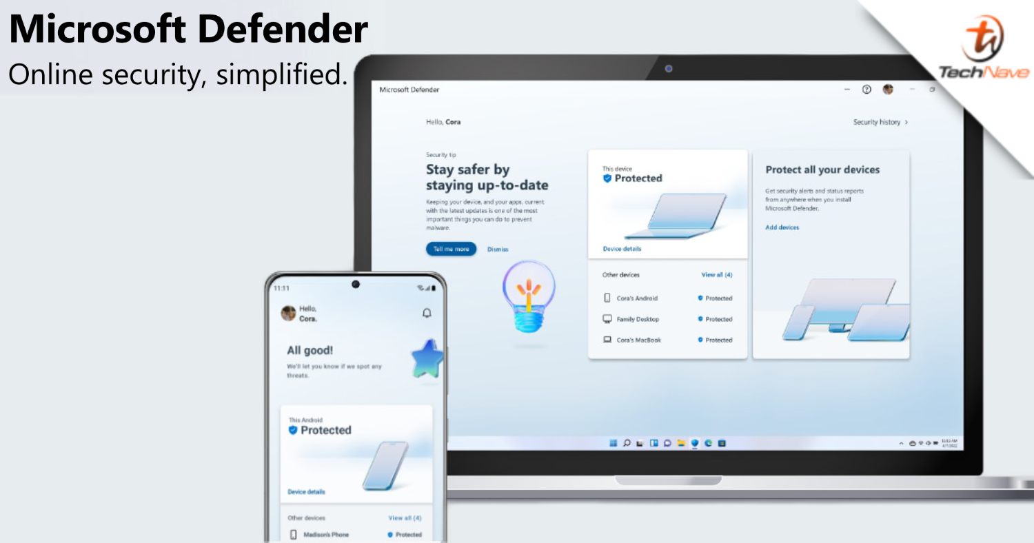 You can now install and use Microsoft Defender on Android, iOS, macOS and Windows