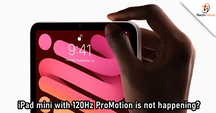 Reputable analyst claims iPad mini with 120Hz ProMotion display is unlikely to happen