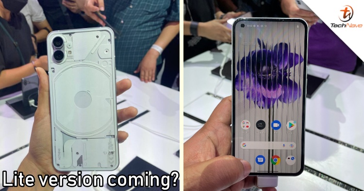 Nothing may release a ‘Lite’ version of the Phone (1) with no Glyph interface later this year