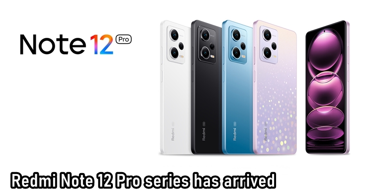 Redmi Note 12 Pro series release: MTK Dimensity 1080 SoC, 210W fast charge, and 200MP camera, starts from ~RM1,107