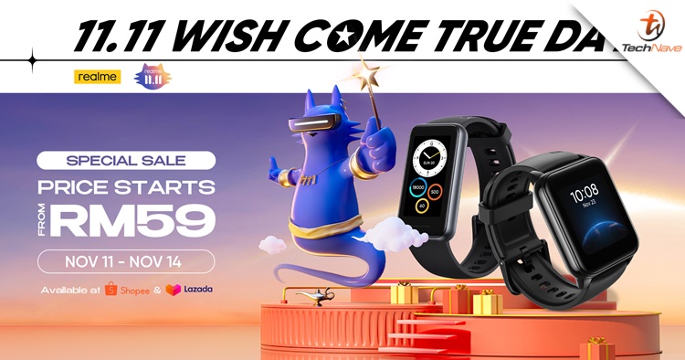 The realme Band 2 is just RM59 & more on realme Malaysia's 11.11 sale