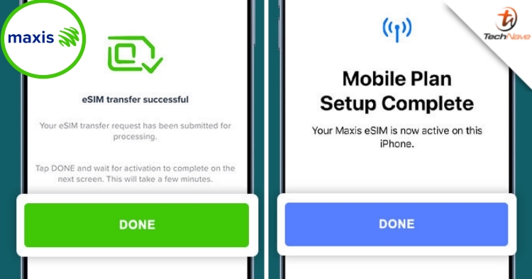 Maxis users can now convert their physical SIM to eSIM directly on their iPhone