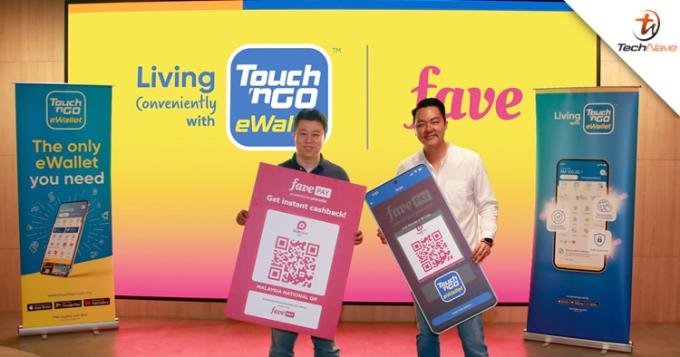 Touch 'n Go eWallet users can now earn up to 15% cashback from Fave DuitNow QR