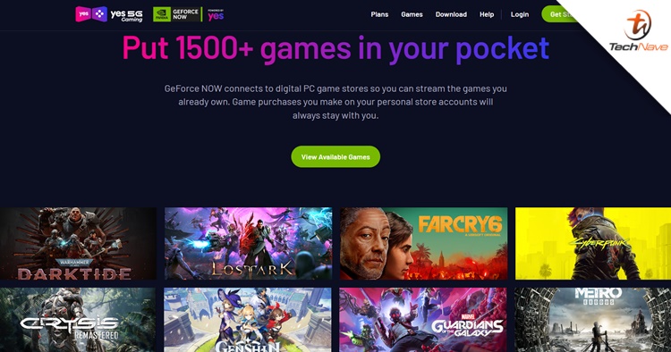 Yes 5G launches NVIDIA GeForce NOW cloud gaming service beta in Malaysia