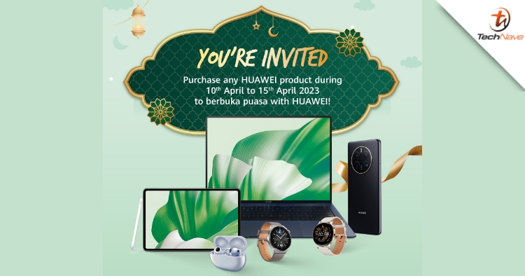 Raya Bergaya Bersama HUAWEI: Up to RM2000 off selected products and free gifts worth up to RM1199!