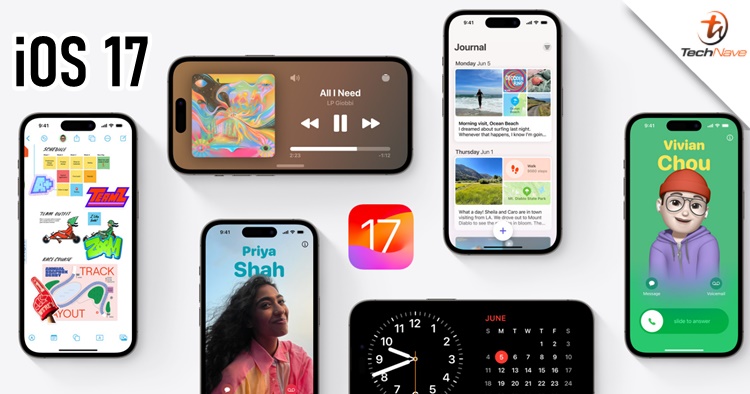 iOS 17 announced, new personalised upgrades for Phone, FaceTime, Message, & more