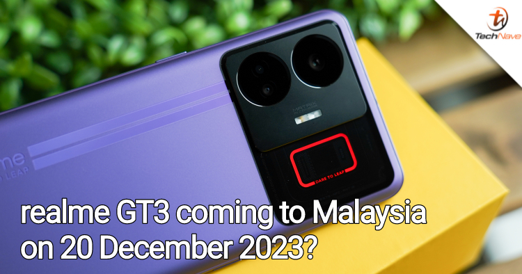realme GT3 confirmed coming to Malaysia on 20 December 2023 featuring 240W Fast Charging