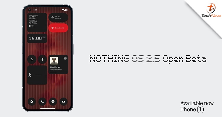 Nothing OS 2.5 open beta is now available for Nothing Phone (1) users