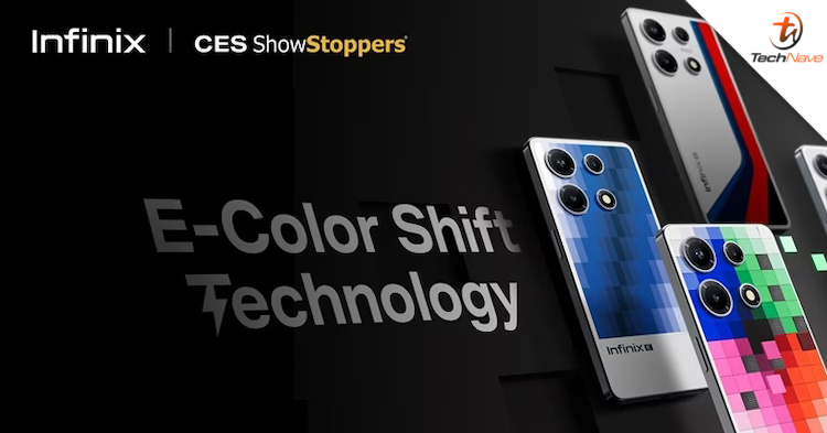 Infinix teased new features like the E-Color Shift, AirCharge, and Extreme-Temp Battery Technologies at CES 2024