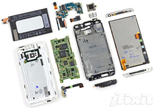 HTC One's Great Build but Terrible Repairability