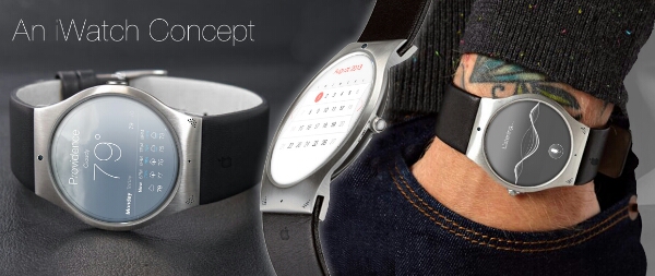 Realistic Apple iWatch concept render appears