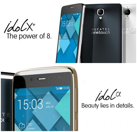 Octa-core Alcatel One Touch Idol X+ and One Touch Idol Alpha coming to Malaysia 21 March 2014