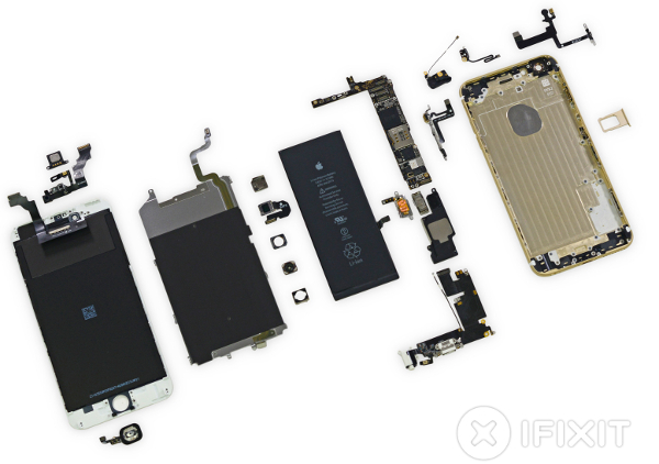 Apple iPhone 6 Plus iFixit Tear down.jpg