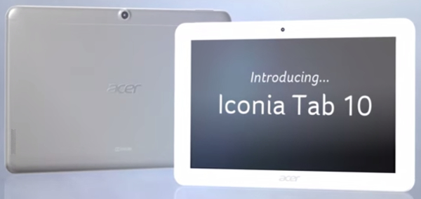 Acer Iconia Tab 10 announced with 10.1-inch full HD display at $250 (RM928)