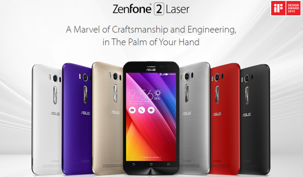 ASUS announces range of ASUS ZenFone 2 Laser smartphones