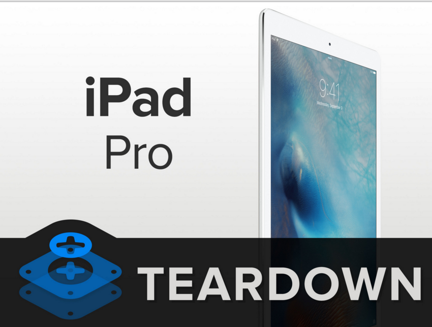 iFixit gives 3/10 rating for Apple iPad Pro on repairability