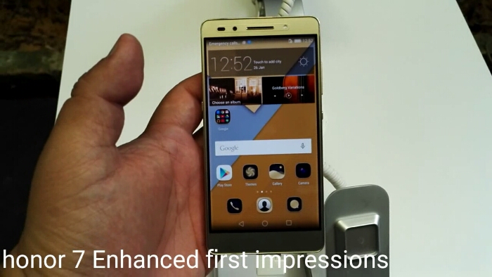 honor 7 Enhanced Edition first impressions hands-on video