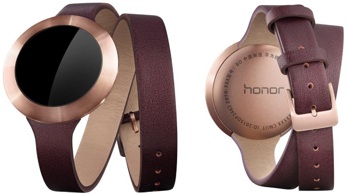 Stylish honor Band SS smartwatch now available with italian leather and bronze metal body for RM399