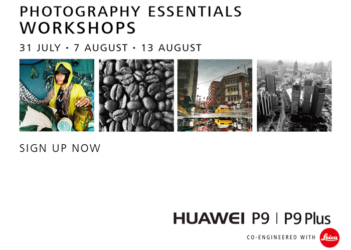 Huawei and LEICA Malaysia to host photography workshops for all Huawei P9 and P9 Plus users