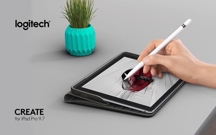 Logitech introduces CREATE for Apple iPad Pro 9.7 for RM599