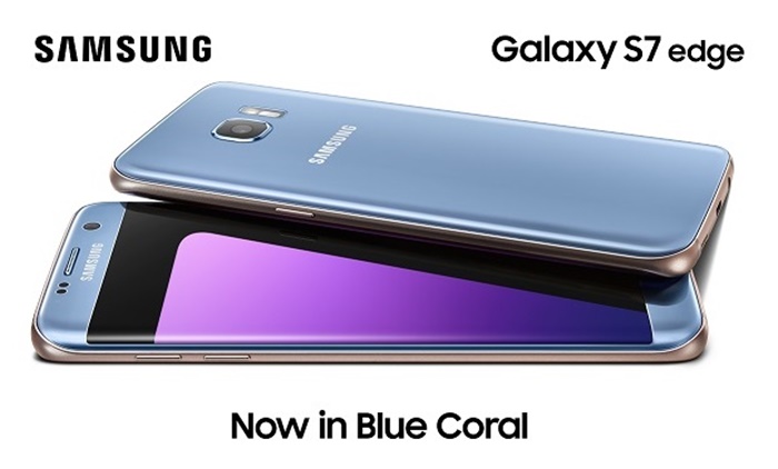 Blue Coral Samsung Galaxy S7 edge now available in Malaysia