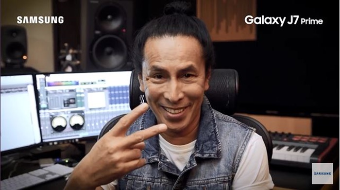 Malaysian rockstar legend Amy Search to record a music video with a Samsung Galaxy J7 Prime