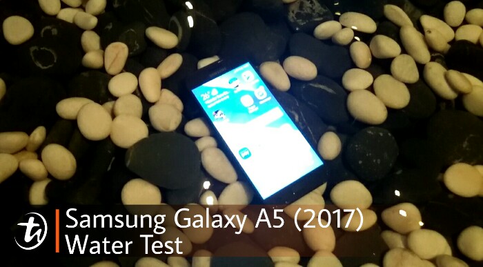 Samsung Galaxy A5 (2017) water test video