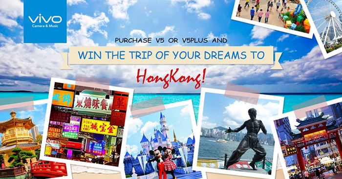 vivo Malaysia Buy and Win Contest - Win a trip to Hong Kong!