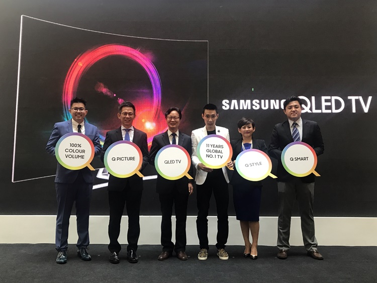 Samsung Malaysia Electronic official launches QLED TVs with special prices and promotions in Mid Valley Megamall