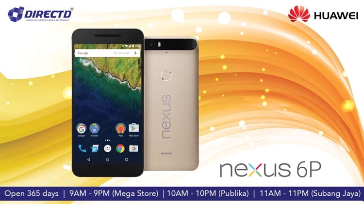 Huawei Nexus 6P receives massive price cut, now only RM1899 in DirectD!