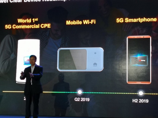 Huawei plans to release their first 5G smartphone second half of 2019, an indication of when 5G networks will be coming too?