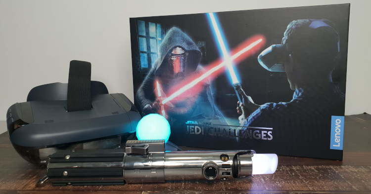 Lenovo Star Wars: Jedi Challenges AR Headset Review - Short but fun Interactive AR experience for those who are into Star Wars