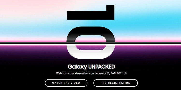 (Updated) Samsung Galaxy S10 series livestream time officially announced