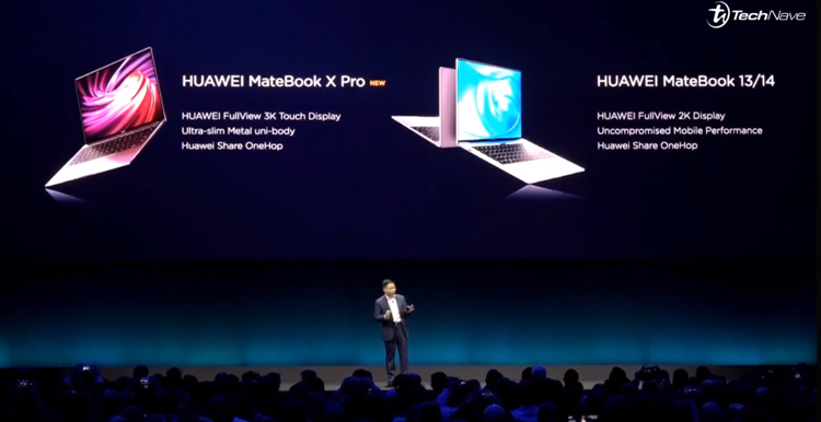 Huawei MateBook X Pro (2019) and MateBook 14 revealed with OneHop feature for seamless sharing and more