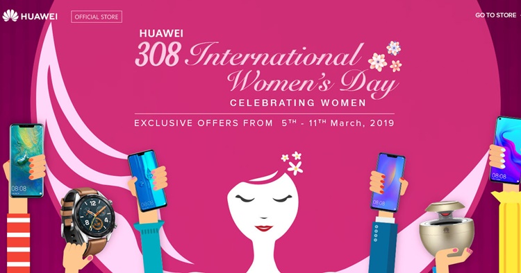 Grab those "high heels" and stand a chance to win coupons up to RM308 in Huawei's online store