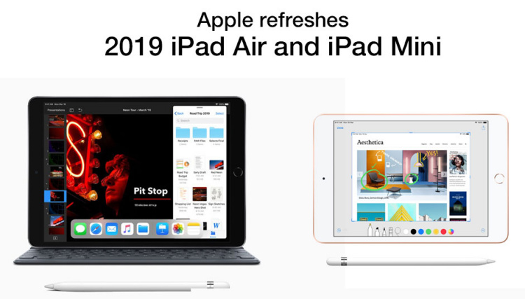 Apple refreshes 2019 iPad Air and iPad Mini with A12 Bionic and Pencil support from RM1699