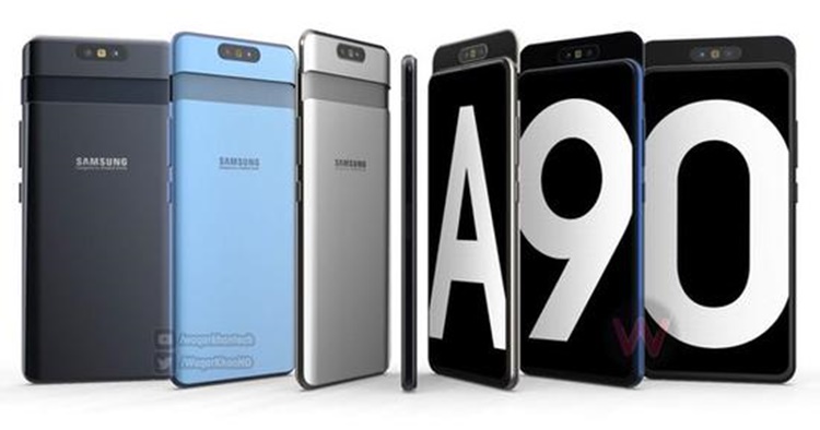 Samsung Galaxy A90 may be released 3700mAh battery capacity and speakers behind display