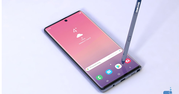 Samsung Galaxy Note 10 may feature a curved display and an Infinity-O display on the top and center of the display