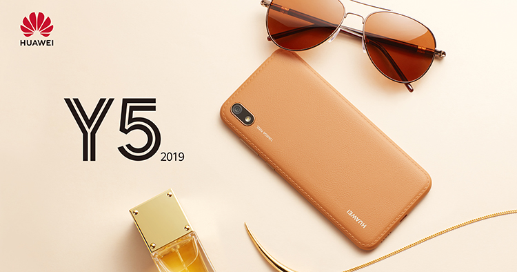 Huawei Y5 2019 announced in Malaysia with triple card slot and leather-like back at RM459