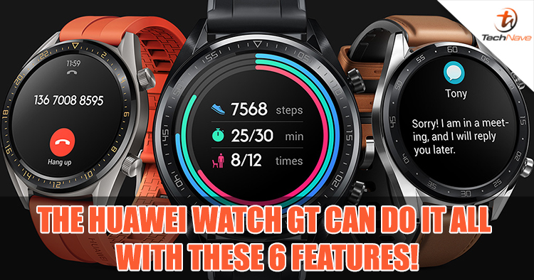 Casual, formal or sports? The Huawei Watch GT can do it all with these 6 features!