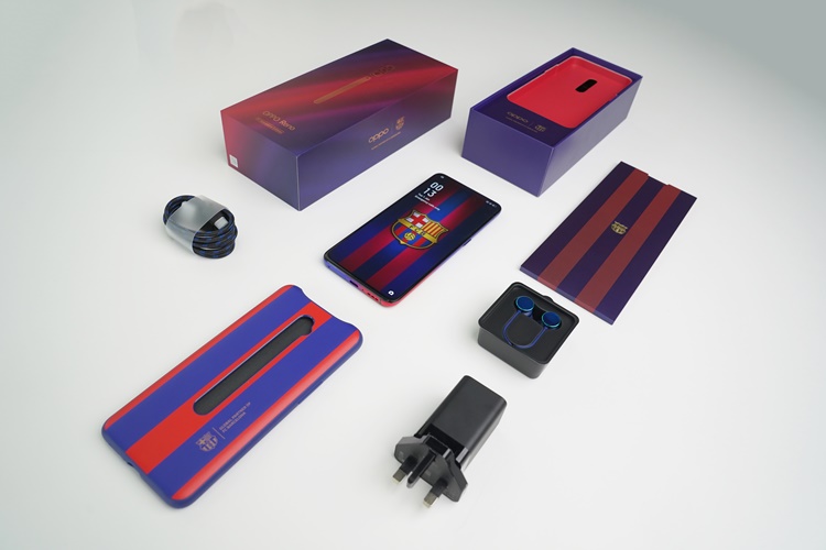 Oppo announced limited Reno 10x Zoom FC Barcelona Edition