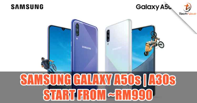 Samsung releases Galaxy A50s and A30s with triple rear cams, in-display fingerprint tech starting from ~RM990