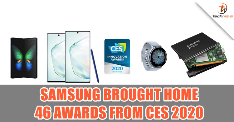 Samsung products received 46 awards from CES 2020